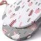 Stretch Fitted Bassinet Sheet Set BROLEX 2 Pack Cradle Sheets for Bassinet Pad (2 Count)