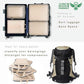6 Set Ultralight Compression Packing Cubes Packing Organizer for Travel Accessories Luggage Suitcase Backpack