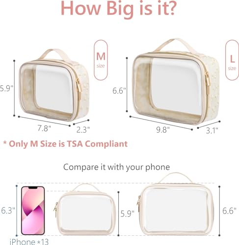 Clear Makeup Bag Travel