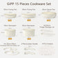 Ceramic Pots and Pans Set Non Stick