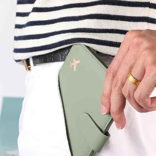 Premium Leather Passport Holder Covers Case