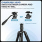 73" Camera Tripod