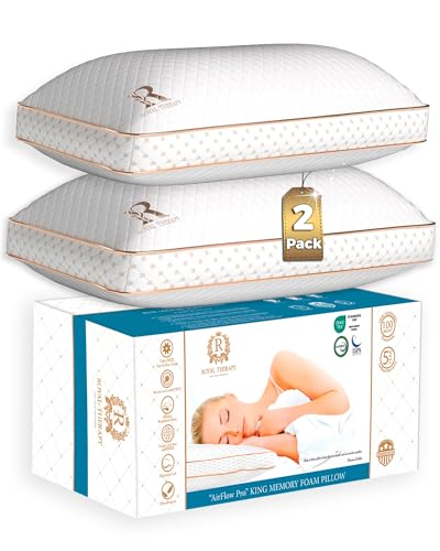 Queen Memory Foam Pillows 2 (2 Count)
