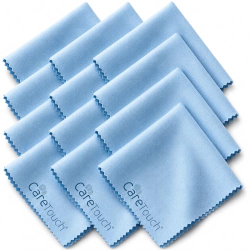 Microfiber Glasses Cleaning Cloth 12 Pack