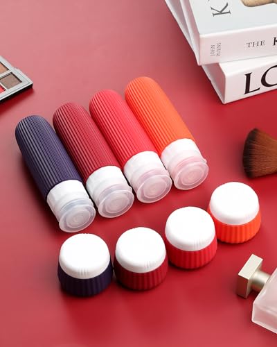 Travel Bottles for Toiletries 8 Pack (8 Count)
