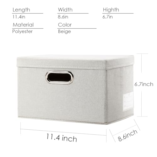 Storage Bins with Lids [3 (3 Count)