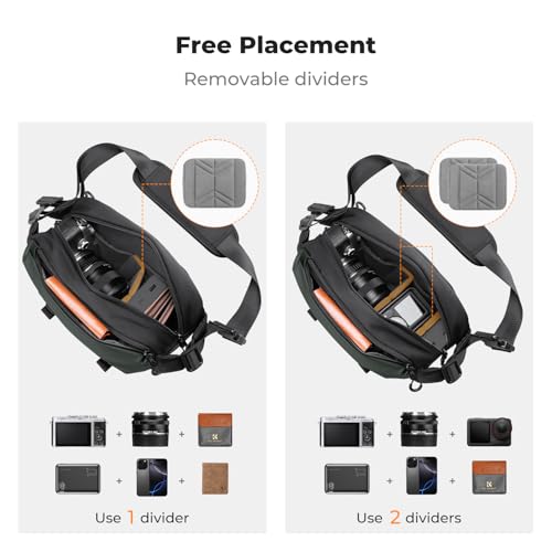 Small Camera Sling Bag Everyday Shoulder Bag