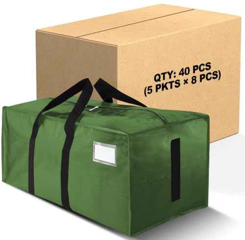 Supports 200lbs Heavy Duty Moving Bags (40 Count)