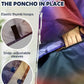 Waterproof Rain Poncho for Women Packable Hooded Raincoat with Pocket