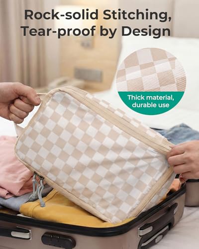 6 Set Compression Packing Cubes for Travel (6 Count)