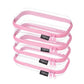 Clear Hard Shell Zipper Cases (4 Count)
