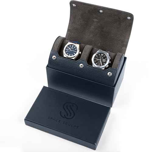 2 Watch Travel Case for Men