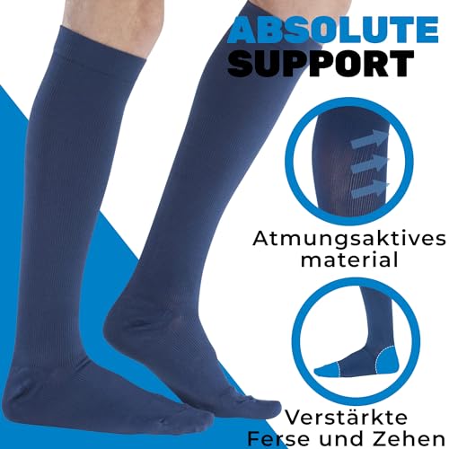 Cotton Knee High Compression Socks 20
