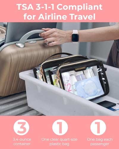 Clear Toiletry Bag for Travel