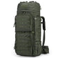 75L Molle Hiking Internal Frame Backpacks with Rain Cover for Camping