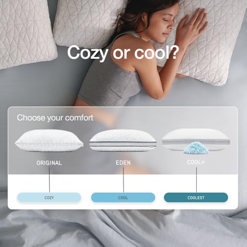 Eden Bed Pillow Queen Size for Sleeping on Back