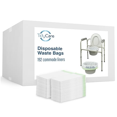 Value Pack of 192 Disposable Commode Liners (192 Count)