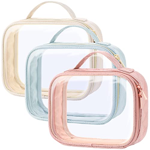 Clear Makeup Bag (3 Count)