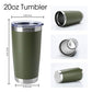 20oz Stainless Steel Tumblers Bulk (4 Count)