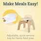 Easy Serve 9" Wood Feeding Chair Highchair for Toddlers