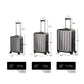 All Aluminum Carry On Luggage with TSA Locks Fashion Cool Metal Hard Shell Spinner Suitcase