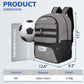Soccer Backpack Bag with Ball Holder Ventilated Shoe Compartment Large Capacity Sports Gear Bag for Basketball Volleyball Gym