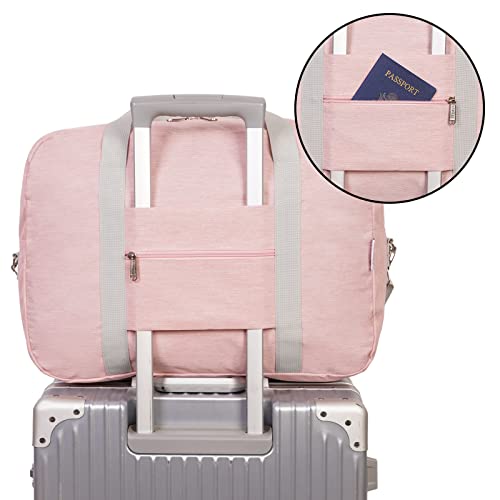 For United Airlines Foldable Carry on Bag 22x14x9 Travel Duffel Bag Packable luggage Duffle for Women and Men 40L