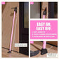 3-in-1 Door Security Bar, Security Door Stoppers & Door Barricade – Heavy Duty Adjustable Iron Security Lock Bar for Home Defense, Apartment & Travel Safety (1 Pack - Pink)