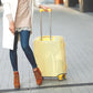 3 Piece Clear Luggage Cover Set Fits 20 24 28 Inch Suitcase Protector (3 Count)