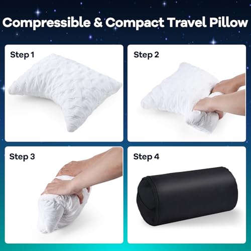 Cooling Side Sleeper Pillow for Neck and Shoulder Pain