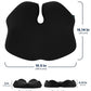 Elevate Series by Everlasting Comfort Doctor Recommended Memory Foam Seat Cushion for Office Chairs & Car