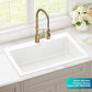 Forteza 33 inch Granite Drop In