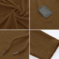Mens Fashion Hoodies Sport Pullover Solid Color Shirt Workout Lightweight Tops Brown XX