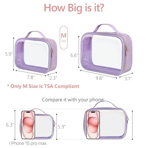 Clear Makeup Bag Travel