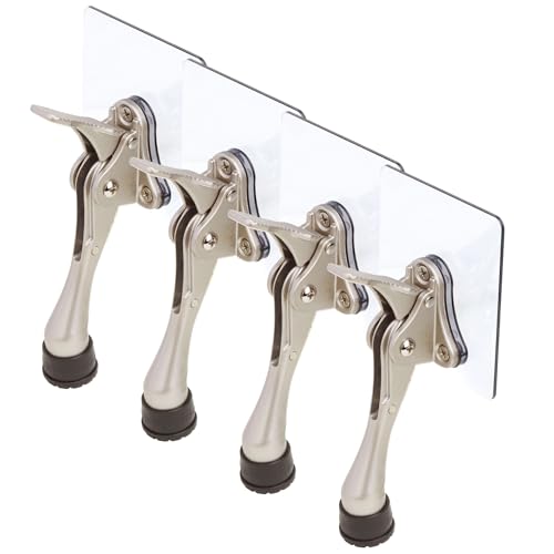 Door Stopper with Adhesive Bracket Stickers