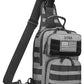 Tactical Sling Backpack With Holster Military Crossbody Bag for Men Single Shoulder Back Pack 10L