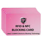 5 Pack RFID Blocking Card for Credit Debit ID Card (5 Count)