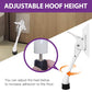 HASHI 6 Inch Kickdown Door Stopper No Drilling