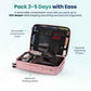 TAKE OFF 18 Inch Personal Item Suitcase Removable Wheels Underseat Bag