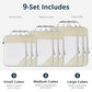 9 Set Compression Packing Cubes for Travel (9 Count)