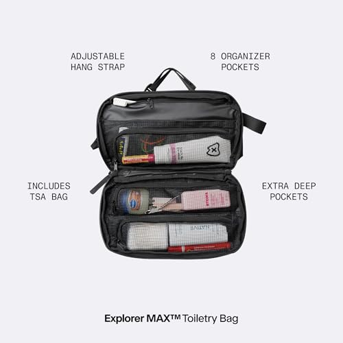Hanging Toiletry Bag for Men and Women