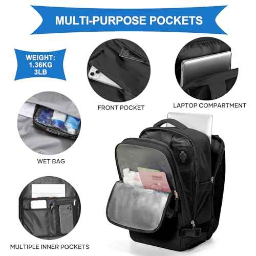 Vacuum Backpack Travel with Pump