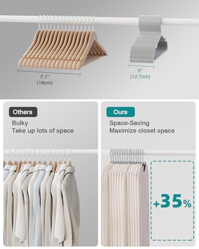 80 Pack Clothes Hangers (80 Count)
