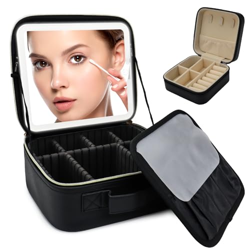 Makeup Bag with Led Mirror