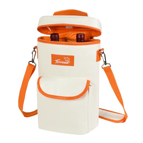 2 Bottle Wine Cooler Tote Carrier