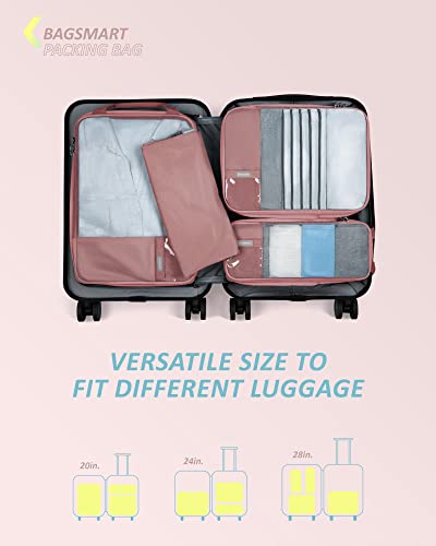 4 Set Compression Packing Cubes for Travel (4 Count)