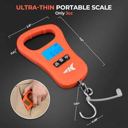 ToughTide USB Charging Fishing Scale