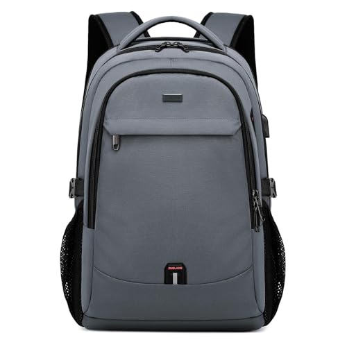 17 Inch Travel Laptop Backpack Water Resistant College Backpack for Men Laptop Bag with USB Charging Port