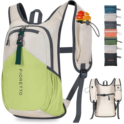 15L Hiking Backpack for Men Women Lightweight Foldable Small Daypack for Travel Camping Outdoor