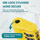 TSA Approved Luggage Locks with Search Alert Indicator (4 Count)